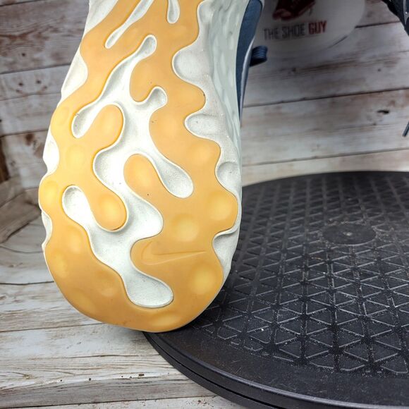 Nike React Men Size 13 Infinity Run Flyknit Blue Fox Athletic Shoes - Picture 12 of 14